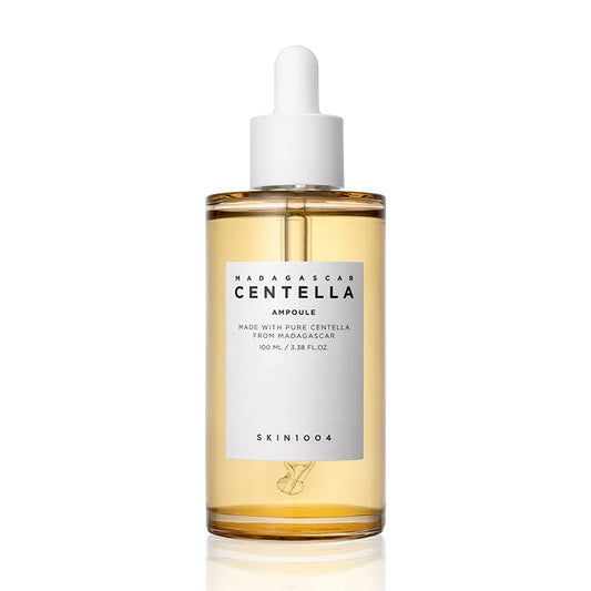 Madagascar Centella Asiatica Ampoule Facial Serum , Prone and Sensitive Skin Moisturizing Skin Firming Korean Glass Skin car