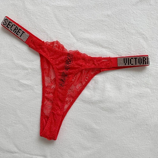 2025 New Low-Waist Women’s Thong – Sexy, Shiny & Breathable Underwear